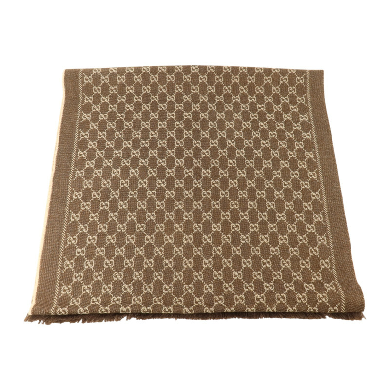 GUCCI 羊毛Scarl 48x180cm圍巾-3