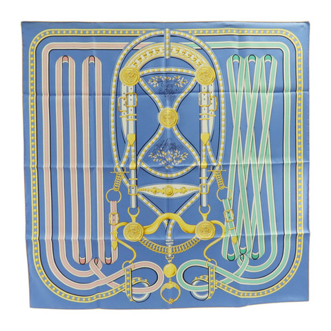 HERMES 絲質Scarf 90x90cm絲巾