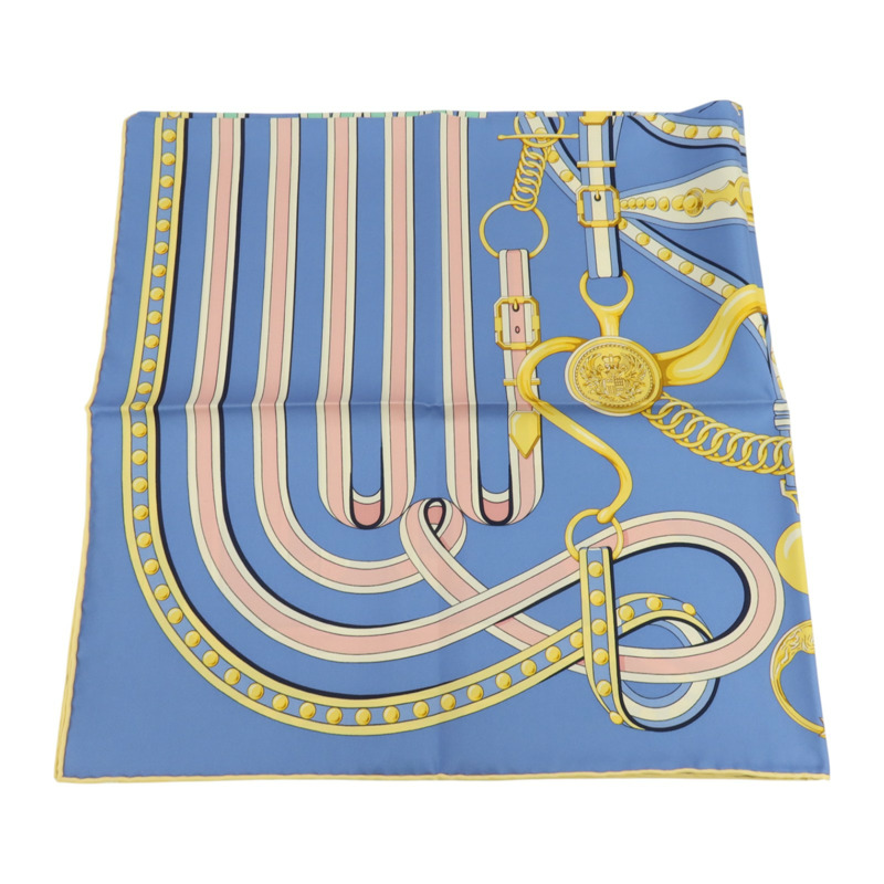 HERMES 絲質Scarf 90x90cm絲巾-3