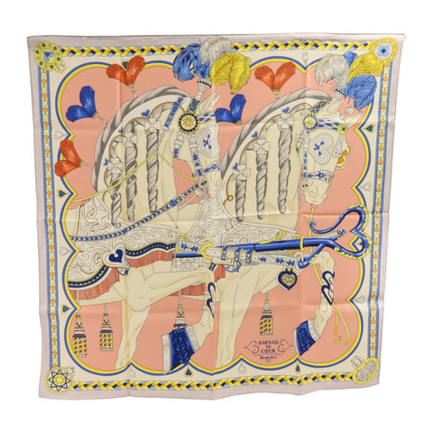 HERMES 絲質Scarf 90x90cm絲巾