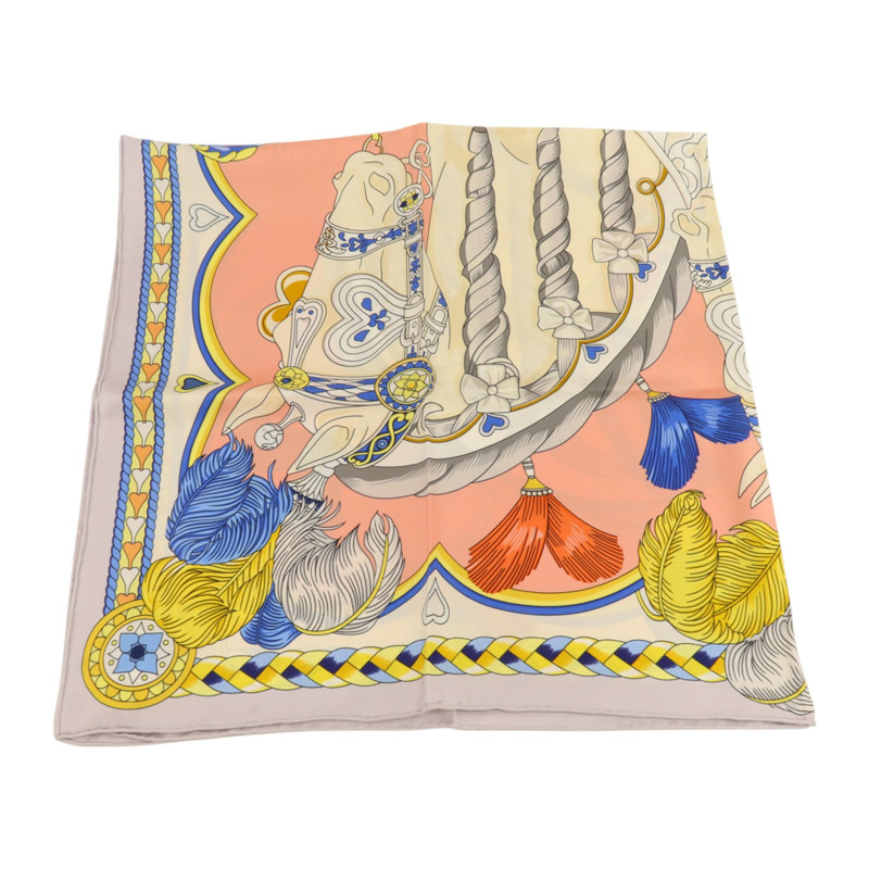 HERMES 絲質Scarf 90x90cm絲巾-2