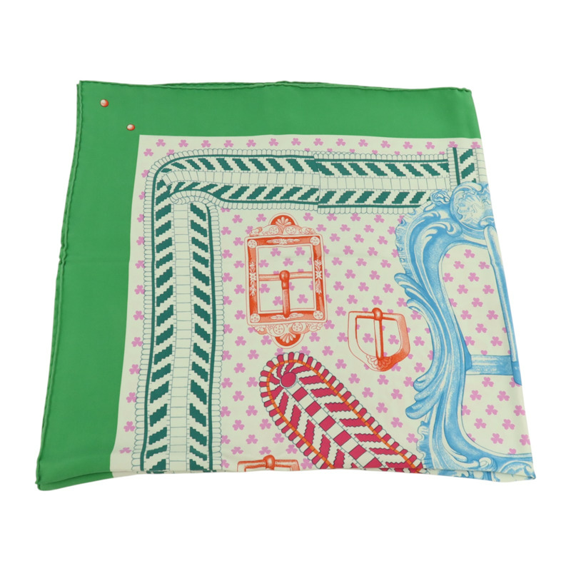 HERMES 絲質Scarf 90x90cm絲巾-2