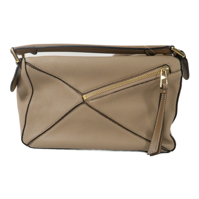 LOEWE 牛皮皮革Puzzle Small手挽肩背兩用袋-1