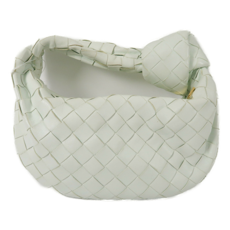 BOTTEGA VENETA 羊皮皮革Mini Jodie手挽袋-1