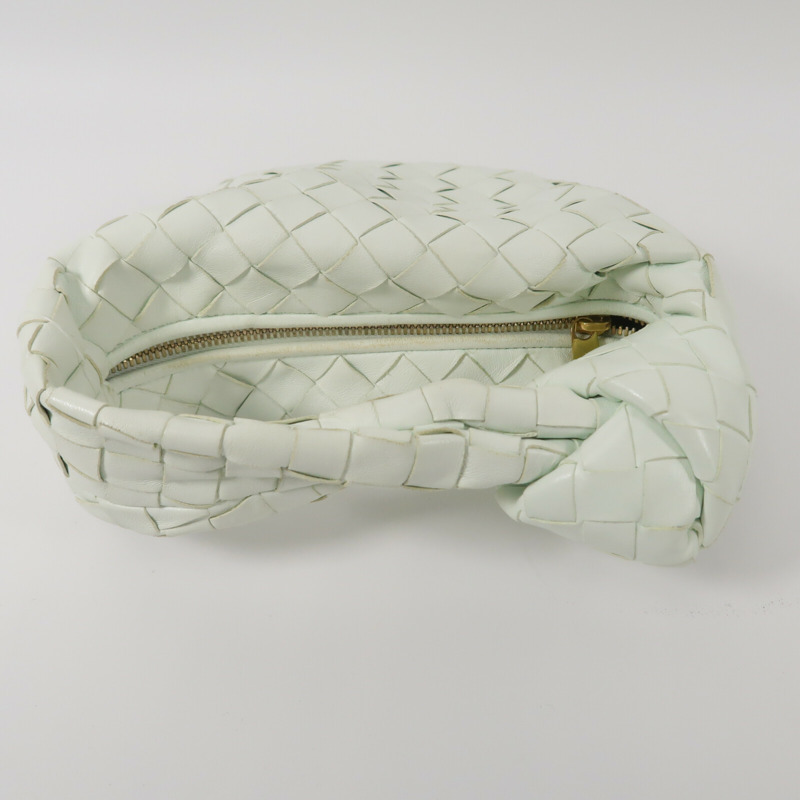 BOTTEGA VENETA 羊皮皮革Mini Jodie手挽袋-6