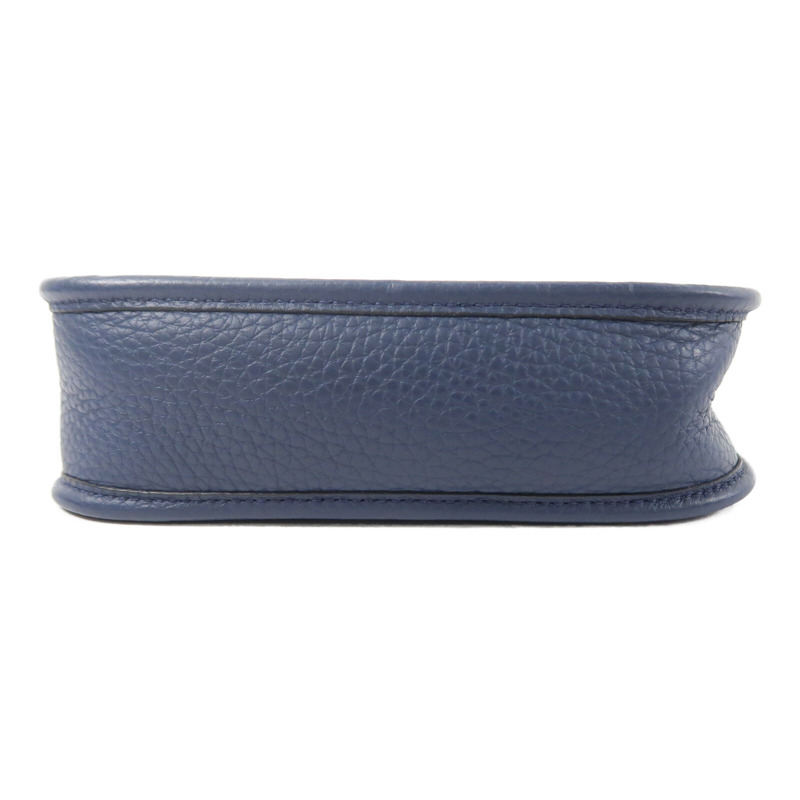 HERMES Clemence皮革Evelyne TPM肩背袋Bleu De Prusse-3