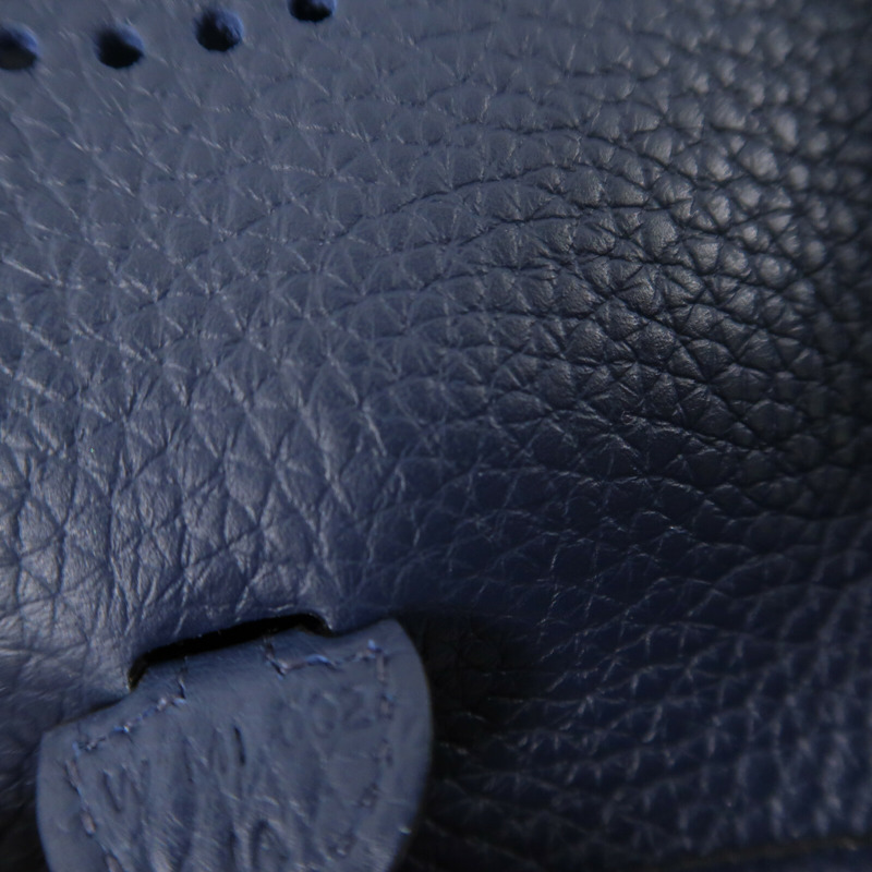 HERMES Clemence皮革Evelyne TPM肩背袋Bleu De Prusse-5