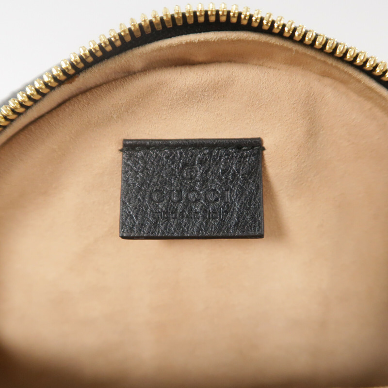 GUCCI 牛皮皮革Ophidia Mini GG Round Shoulder Bag鏈帶肩背袋-6
