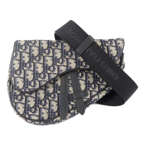 Dior Oblique帆布Mini Saddle肩背袋