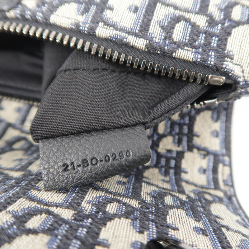 Dior Oblique帆布Mini Saddle肩背袋-5