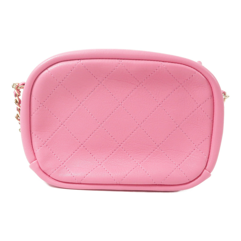 CHANEL 山羊皮革Camera Bag鏈帶肩背袋-1