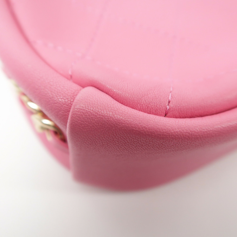 CHANEL 山羊皮革Camera Bag鏈帶肩背袋-13
