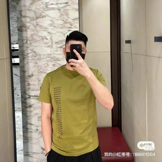 💎Han's house精品服飾💎moncler LOGO 短 T 現貨L-0