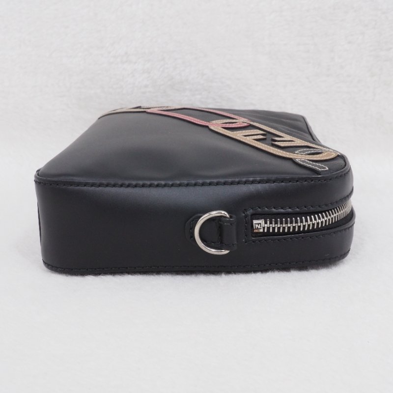 Fendi O Lock camera bag 芬迪男裝黑色相機包-8
