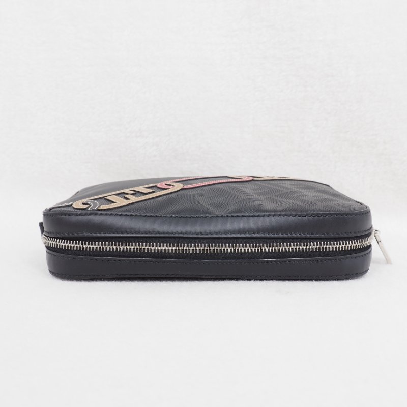 Fendi O Lock camera bag 芬迪男裝黑色相機包-10