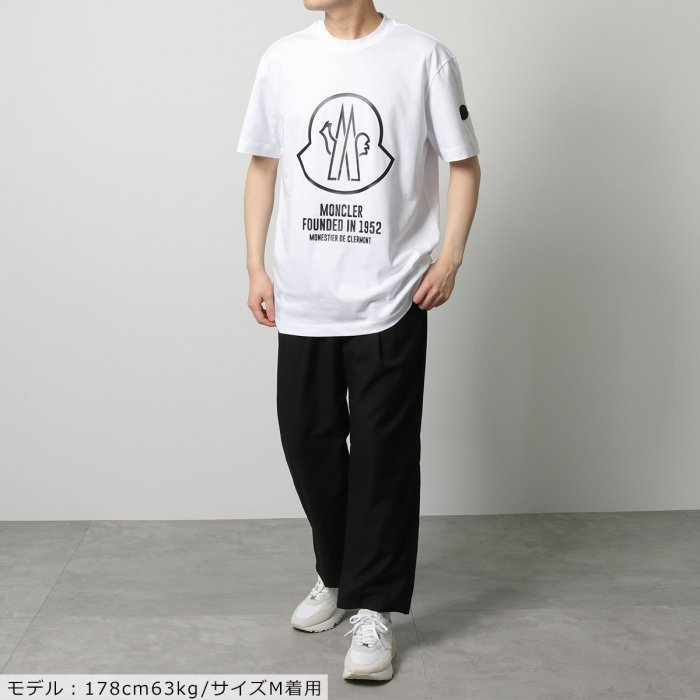 💎Han's house精品服飾💎moncler LOGO 短 T 現貨XXL-5