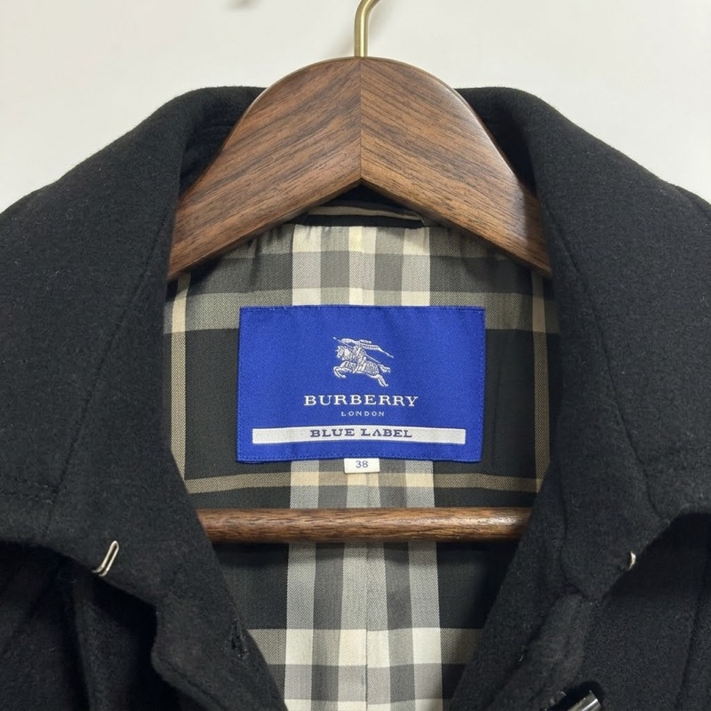 【典雅氣質👒】 Burberry 巴寶莉 日本藍標限定款 貴婦大衣(專櫃13萬)-4
