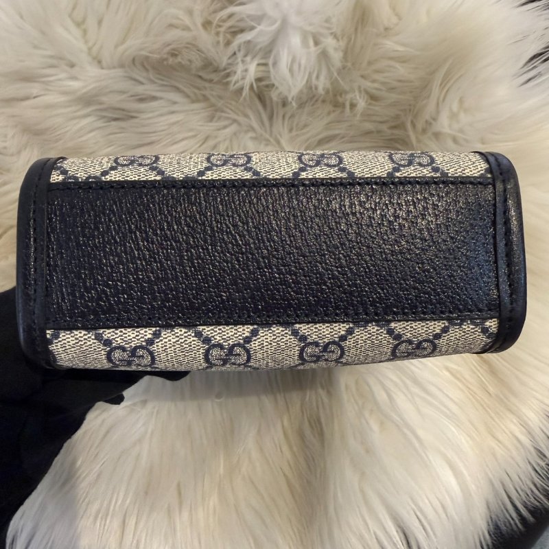 Gucci mini琴譜包 深藍-5