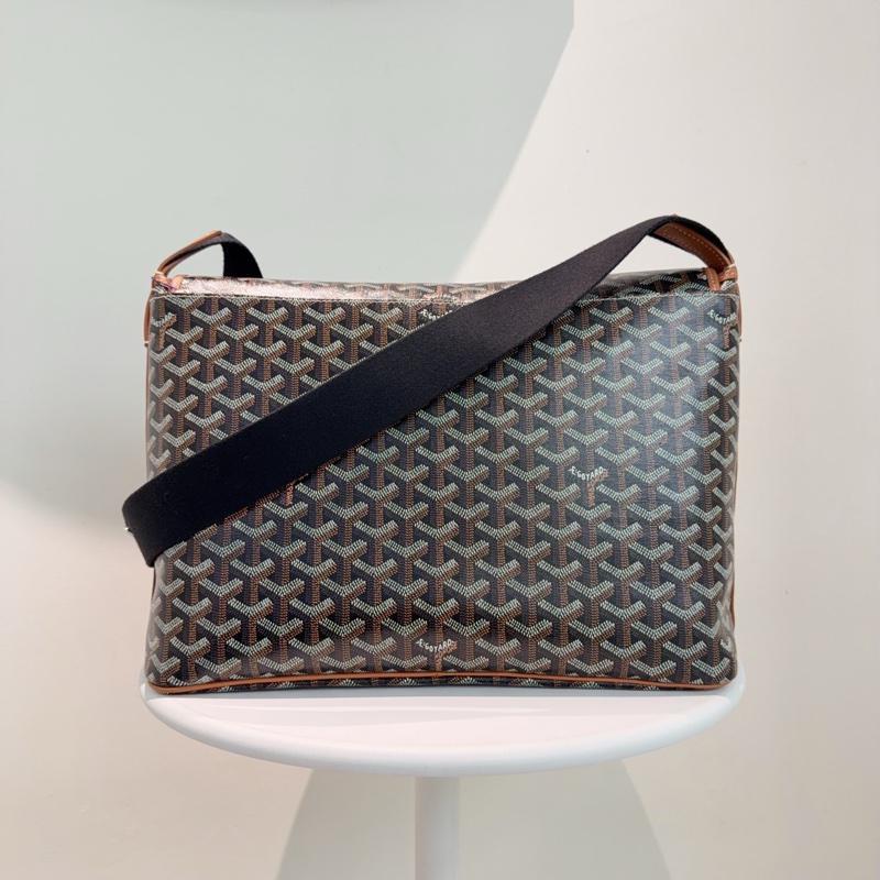 🆕Goyard 戈雅 復古郵差包 25年購入 原始98新好成色 輕便實用 男女均可 ✅正品-2