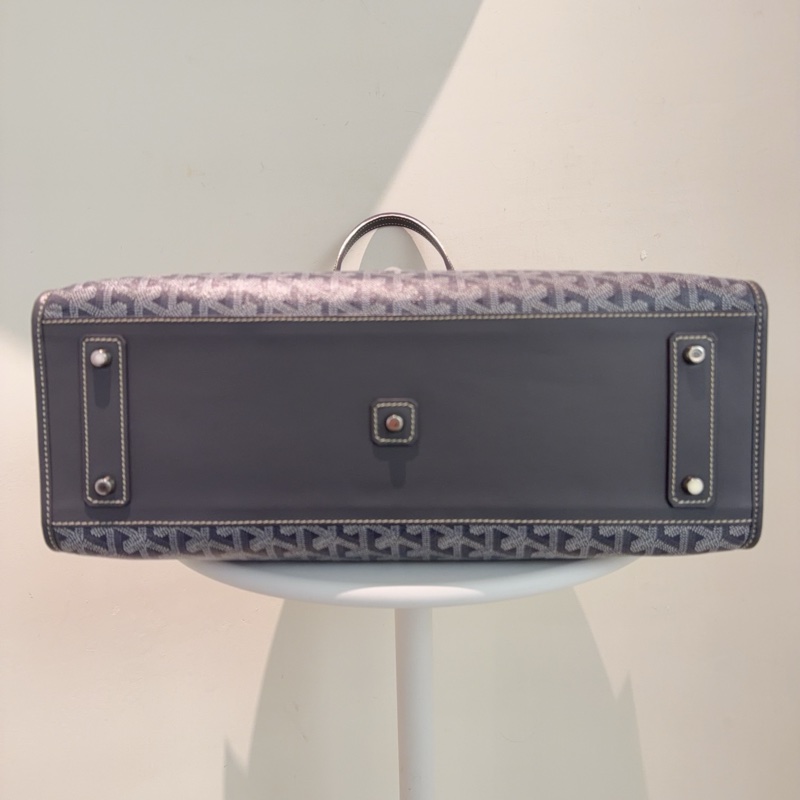99新🆕Goyard 戈雅灰色老花tote單肩包手提包 ✅正品-4
