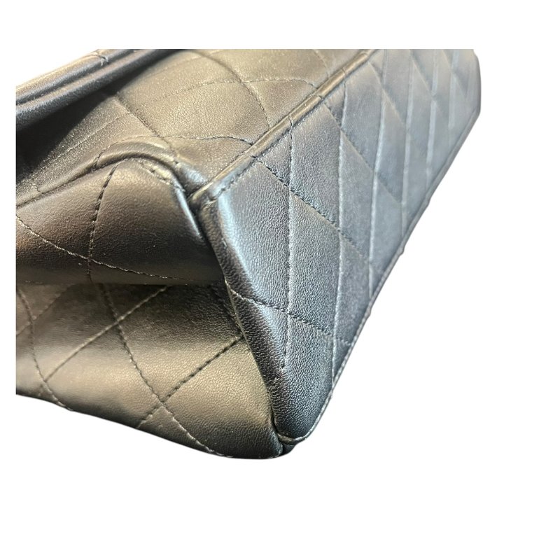 CHANEL Logo Letters Handle 菱格紋鏈條肩背包 5-529-4