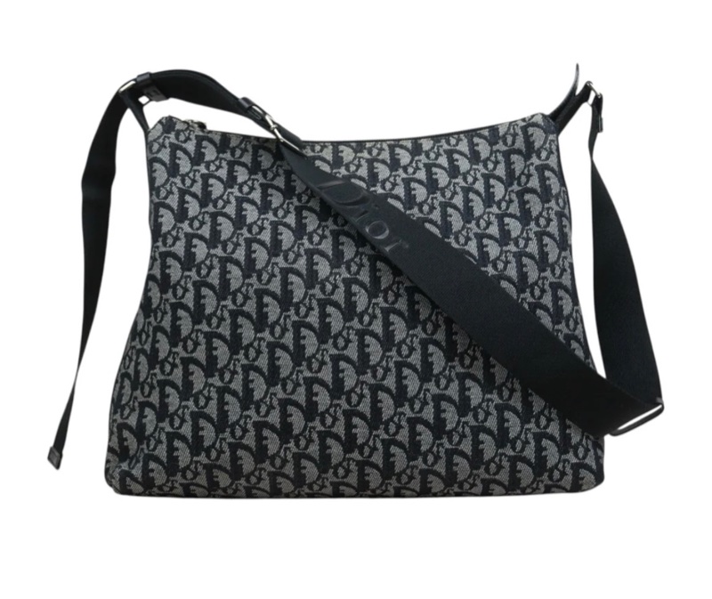 「JL精品代購」9新 Dior 老花 hobo斜背包-3