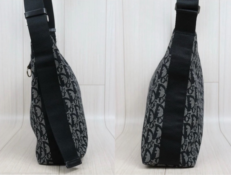 「JL精品代購」9新 Dior 老花 hobo斜背包-5