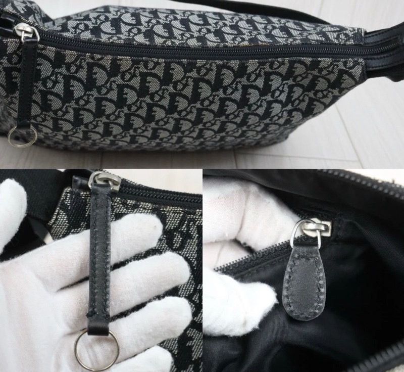 「JL精品代購」9新 Dior 老花 hobo斜背包-10
