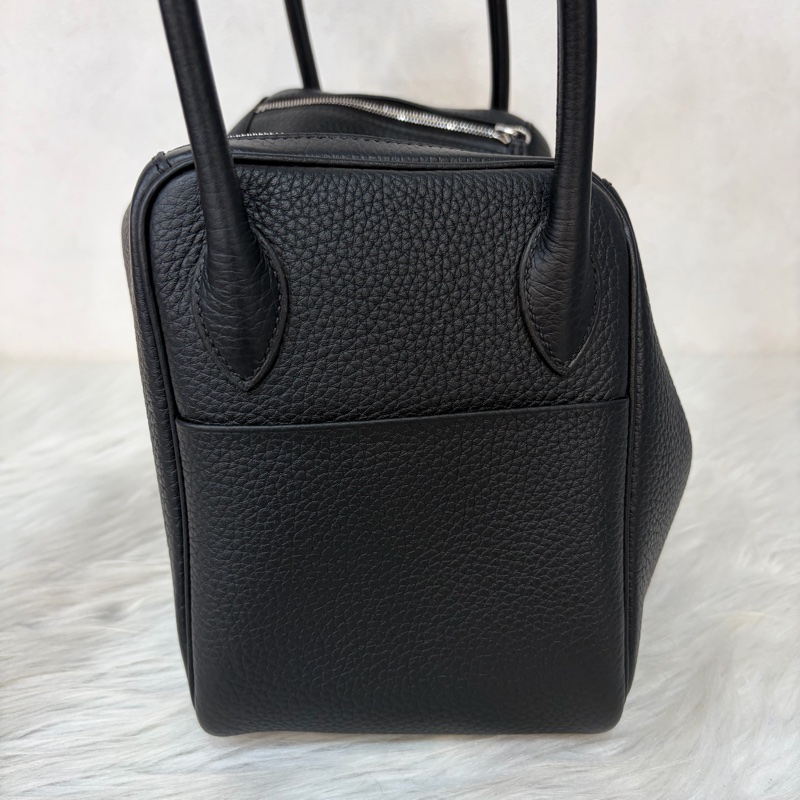 HERMES LINDY 26 黑銀全新G刻 手提包 斜背包 側背包 斜挎包-1