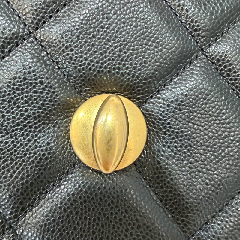 CHANEL AS4951 黑荔枝 金鍊 鍊條 口蓋包 斜背包-26
