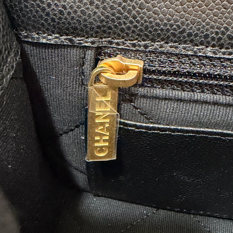 CHANEL AS4951 黑荔枝 金鍊 鍊條 口蓋包 斜背包-39