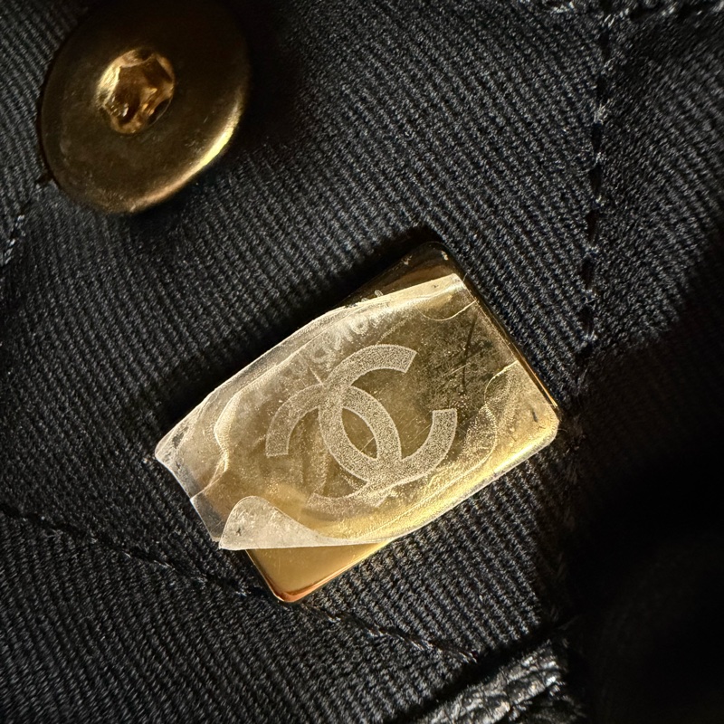 CHANEL AS4951 黑荔枝 金鍊 鍊條 口蓋包 斜背包-46