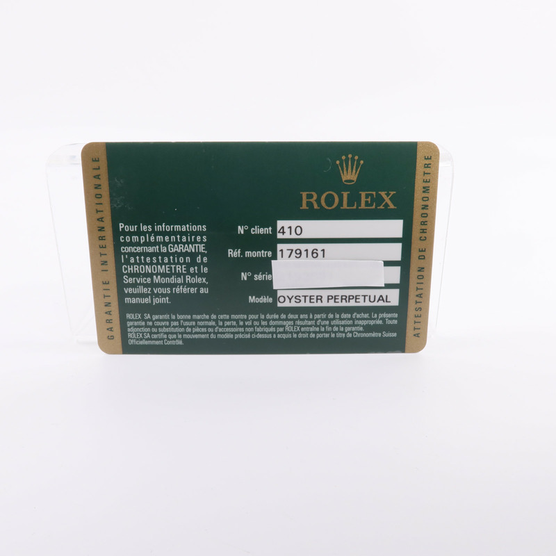 ROLEX Datejust 179161G-12