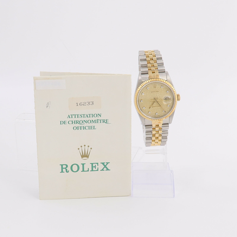 ROLEX Datejust 16233G-15
