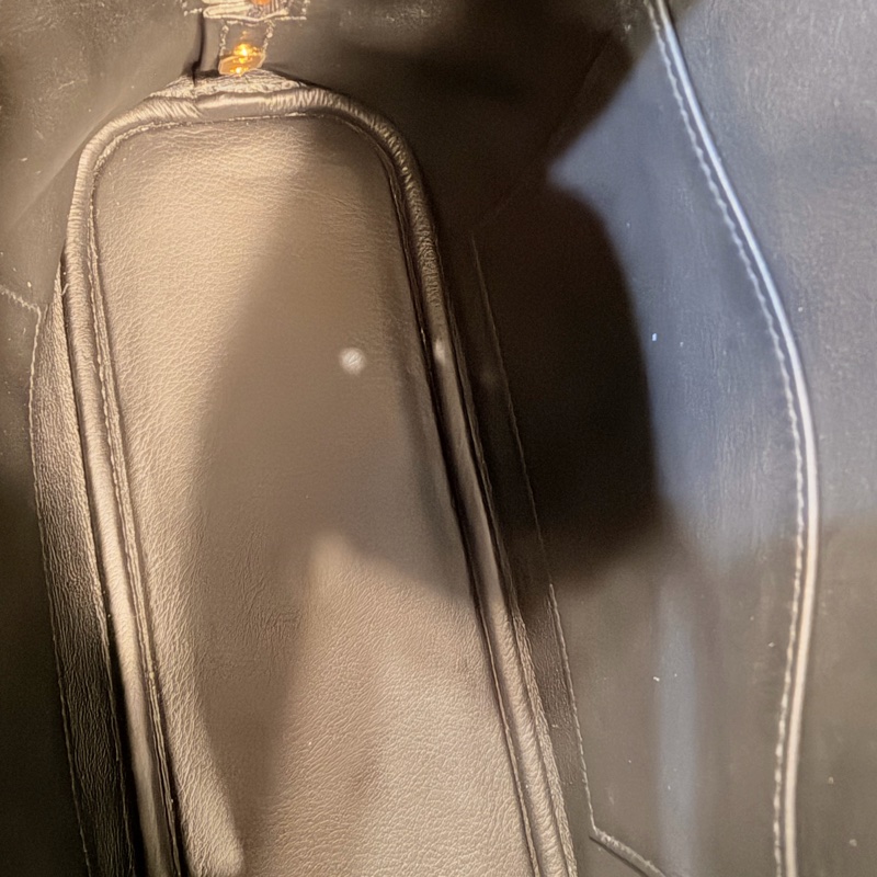 Hermes 89黑Epsom皮金釦Bolide 25-22