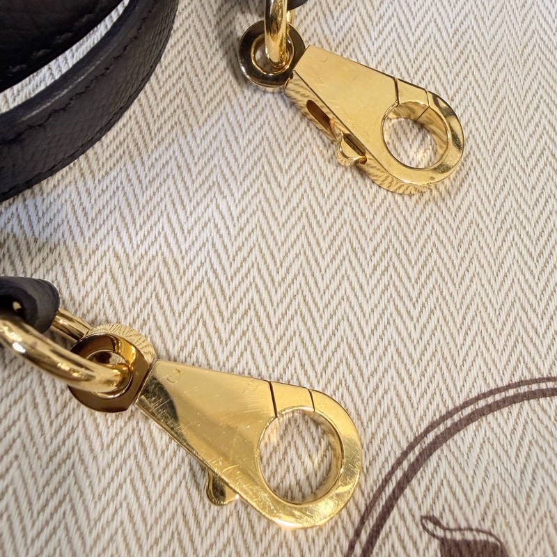 Hermes 89黑Epsom皮金釦Bolide 25-45