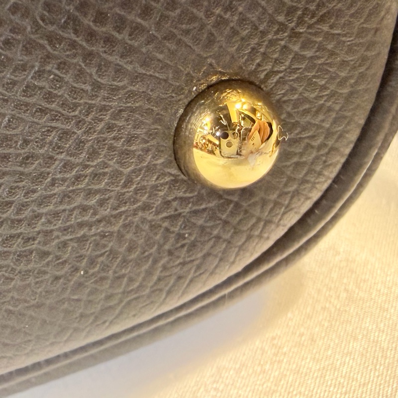 Hermes 89黑Epsom皮金釦Bolide 25-50