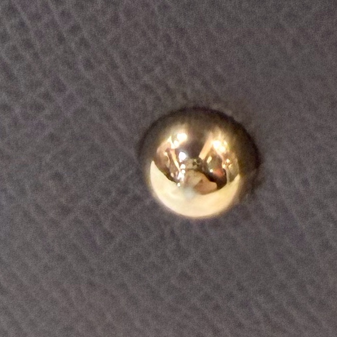 Hermes 89黑Epsom皮金釦Bolide 25-54