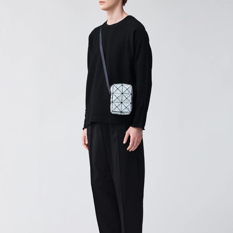 Issey Miyake 三宅一生 BaoBao city包 邱比特包 潑墨色 限量款 斜背包-6