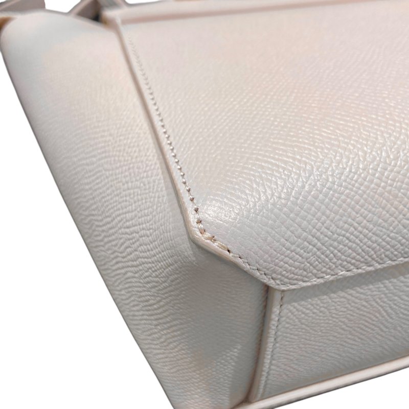 CELINE 思琳 NANO BELT BAG 鯰魚包 手提肩背包 皮革 淺粉 金釦-10