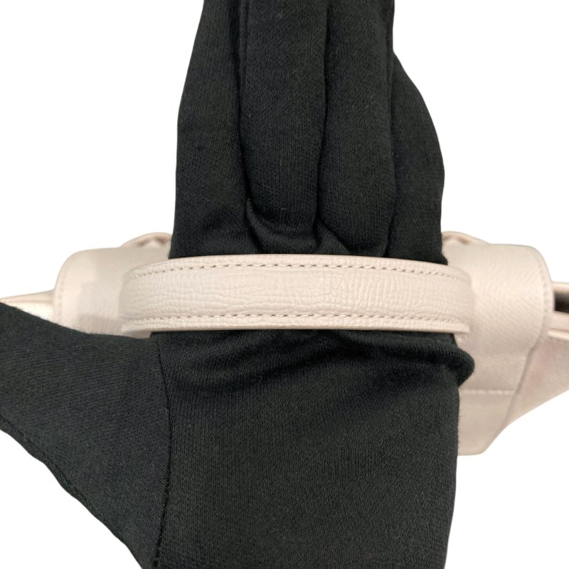 CELINE 思琳 NANO BELT BAG 鯰魚包 手提肩背包 皮革 淺粉 金釦-12