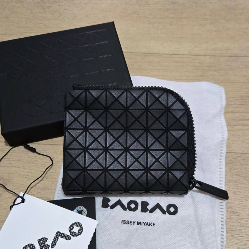 Issey Miyake 三宅一生 BaoBao kuro系列 零錢包短夾 霧黑色-4