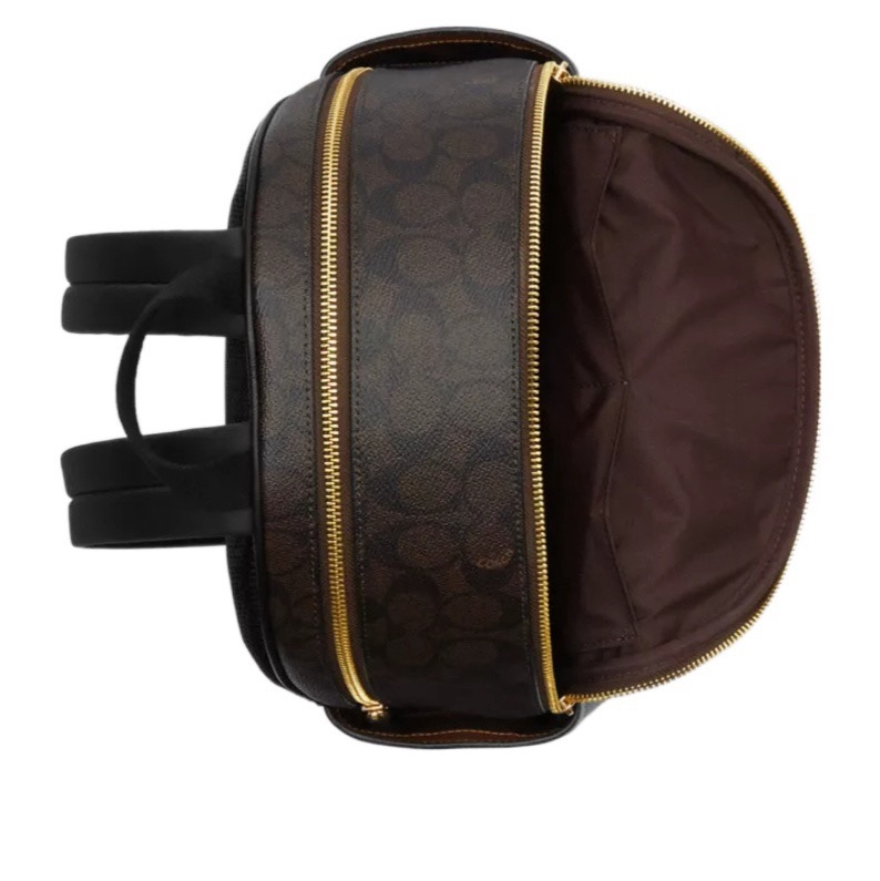 Coach 女士 Court 標誌性帆布背包均碼碼27.3cm*12cm*31.8cm-5