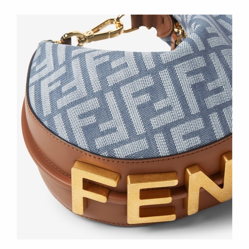 Fendi 女士 Fendigraphy迷你包均碼碼MINI、20cm*7.5cm*13cm-3