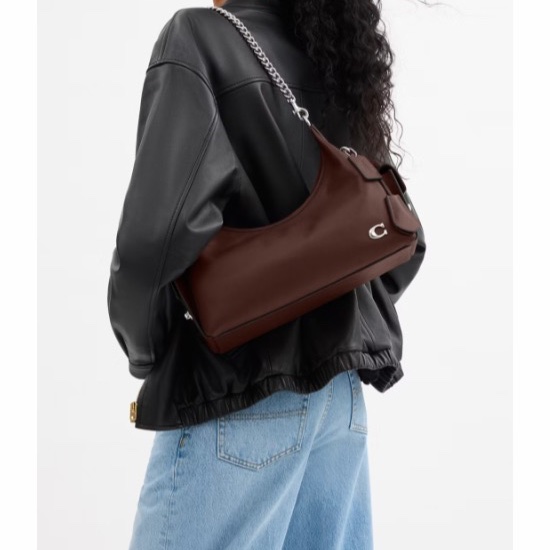 Coach 女士 POCKET JULIET 30號單肩包均碼碼30.5cm*12.5cm*23cm-2