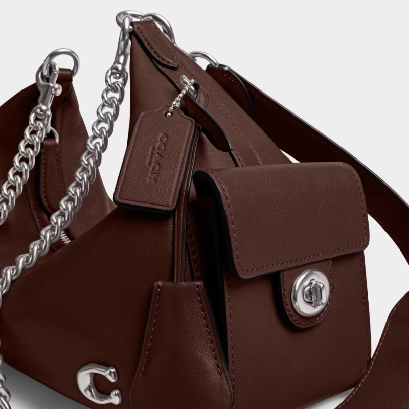 Coach 女士 POCKET JULIET 30號單肩包均碼碼30.5cm*12.5cm*23cm-4