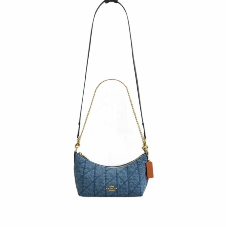 Coach 女士 Caitlin 絎縫單肩包均碼碼25cm*9cm*12.7cm-4