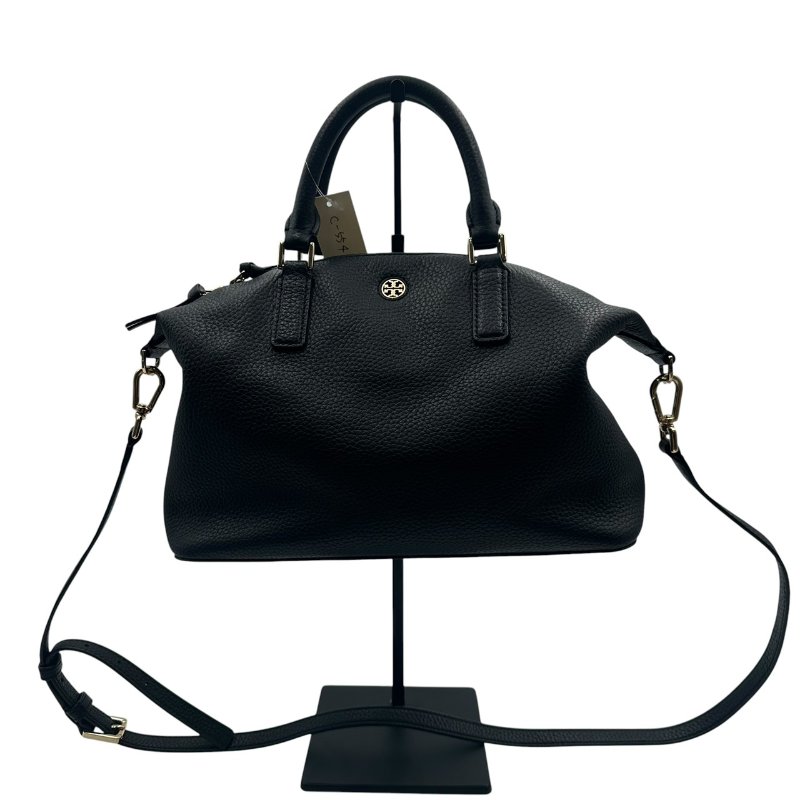 【美收精品】TORY BURCH 黑色手提肩背包 C-554【隔月月中將轉賣至日本 上架期限30天】-0