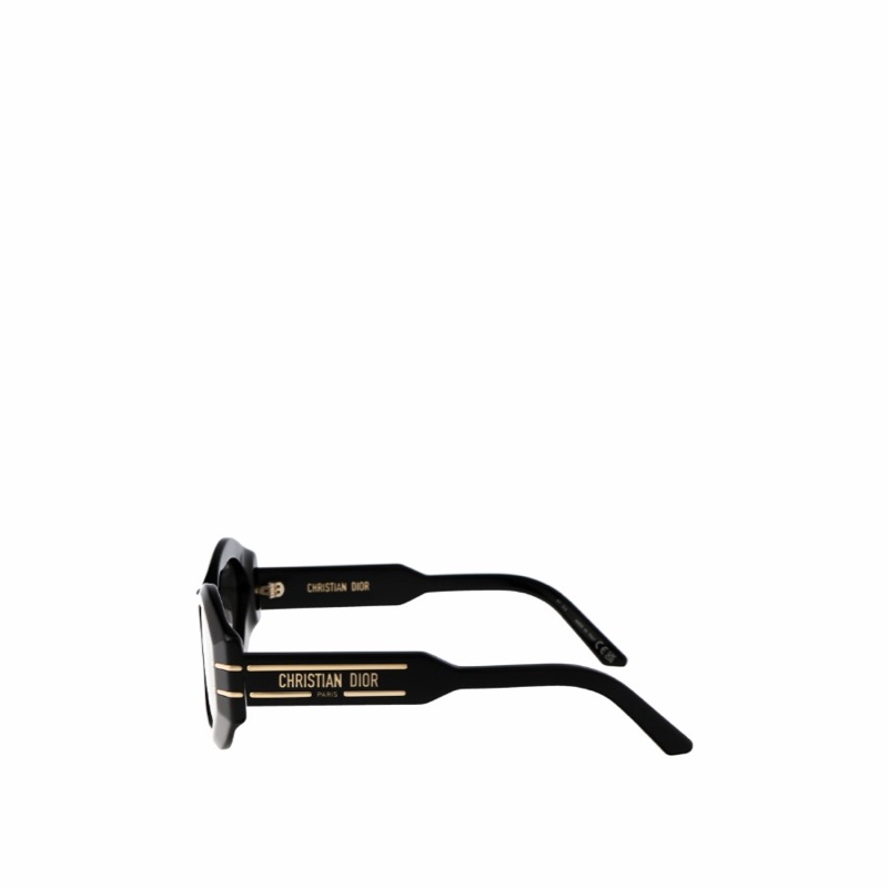 Dior 女士 幾何框太陽鏡55 均碼碼橋寬: 2cm; 鏡腿長: 13.5cm; 鏡片直徑: 5.5cm-2