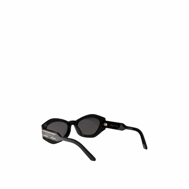 Dior 女士 幾何框太陽鏡55 均碼碼橋寬: 2cm; 鏡腿長: 13.5cm; 鏡片直徑: 5.5cm-3